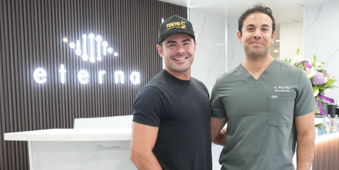 Dr. Adeel Khan Treats Hollywood Actor Zac Efron with Next Generation Stem Cell Therapy for Back Pain